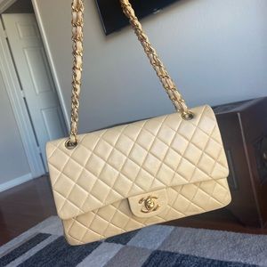 SOLD Chanel medium classic flap